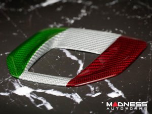 Alfa Romeo Stelvio Shift Gate Trim Panel - Carbon Fiber - Pre '20 - Italian Theme